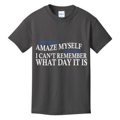 Amazing Myself Kids T-Shirt