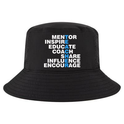 Amazing Teacher Mentor Cool Comfort Performance Bucket Hat