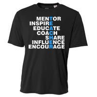 Amazing Teacher Mentor Cooling Performance Crew T-Shirt