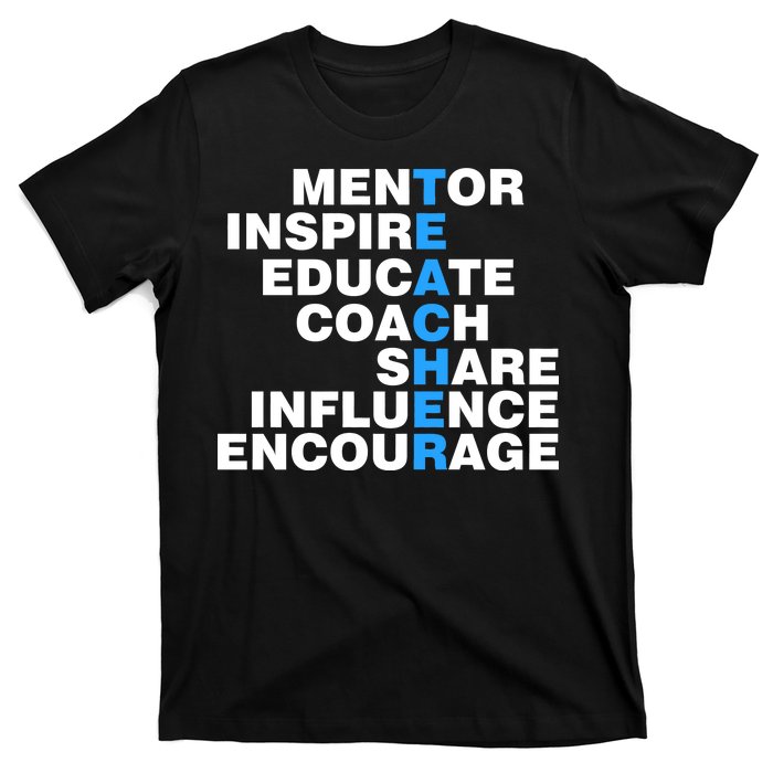 Amazing Teacher Mentor T-Shirt