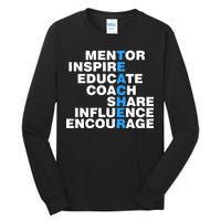 Amazing Teacher Mentor Tall Long Sleeve T-Shirt