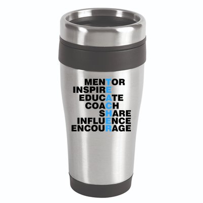 Amazing Teacher Mentor 16oz Travel Tumbler
