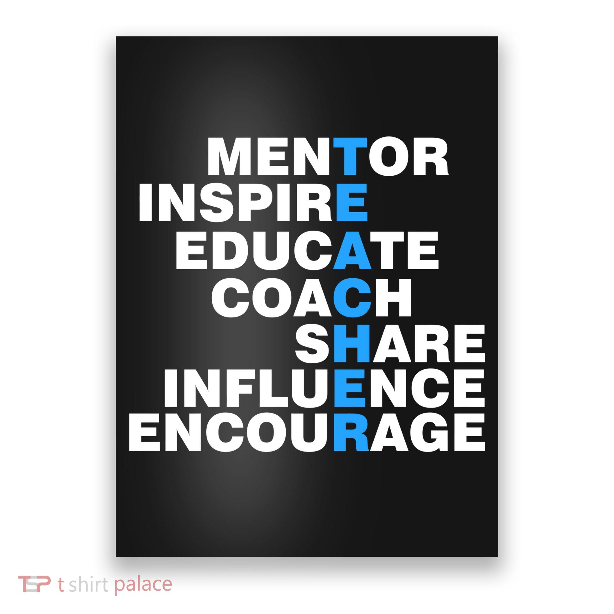 Amazing Teacher Mentor Poster