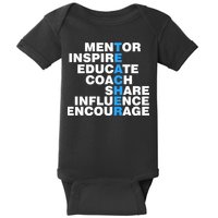 Amazing Teacher Mentor Baby Bodysuit