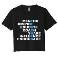 Amazing Teacher Mentor Crop Top