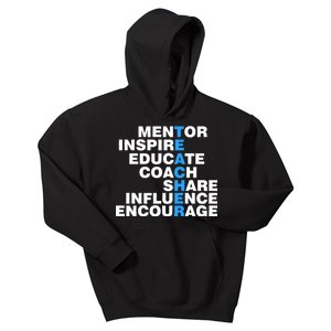 Amazing Teacher Mentor Kids Hoodie