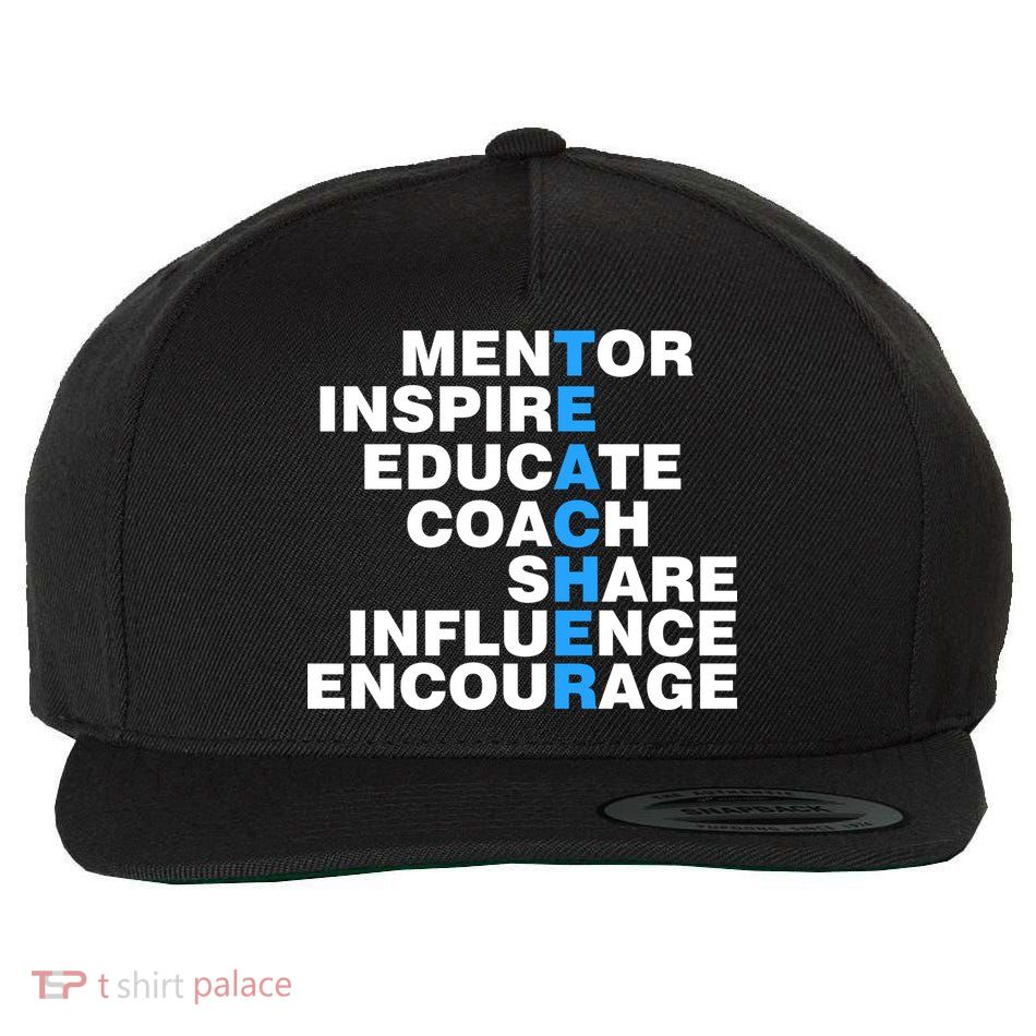 Amazing Teacher Mentor Wool Snapback Cap