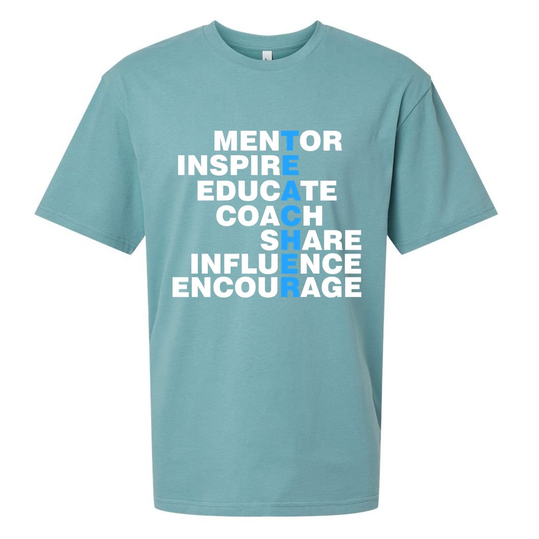 Amazing Teacher Mentor Sueded Cloud Jersey T-Shirt