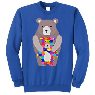 Autism Mama Bear Gift Cute Autistic Hoody Gift Sweatshirt