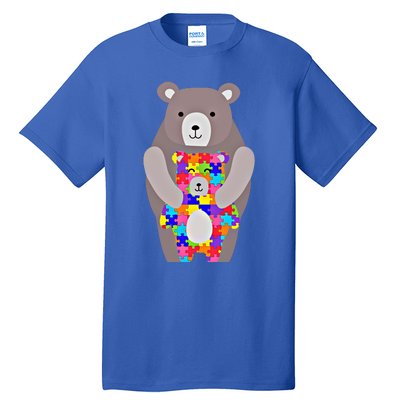 Autism Mama Bear Gift Cute Autistic Hoody Gift Tall T-Shirt