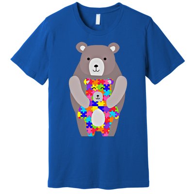 Autism Mama Bear Gift Cute Autistic Hoody Gift Premium T-Shirt