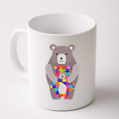 Autism Mama Bear Gift Cute Autistic Hoody Gift Coffee Mug