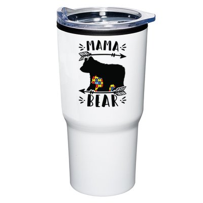 Autism Mama Bear Meaningful Gift Autism Mom Cool Gift Tumbler