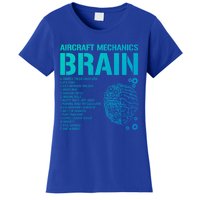 Aircraft Mechanic Brain Aircraft Mechanic Gift Women's T-Shirt