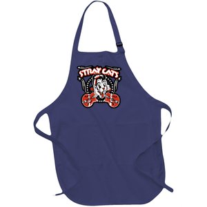 Animals Music Band Stray Cats Band Artwork Full-Length Apron With Pockets