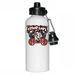 Animals Music Band Stray Cats Band Artwork Aluminum Water Bottle