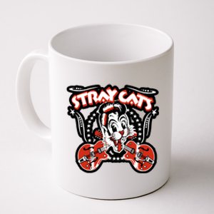 Animals Music Band Stray Cats Band Artwork Coffee Mug