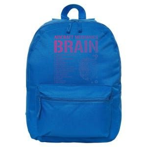 Aircraft Mechanic Brain Aircraft Mechanic Gift 16 in Basic Backpack