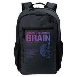 Aircraft Mechanic Brain Aircraft Mechanic Gift Daily Commute Backpack