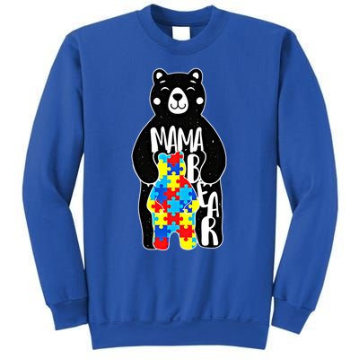 Autism Mama Bear Autism Awareness Gift Sweatshirt