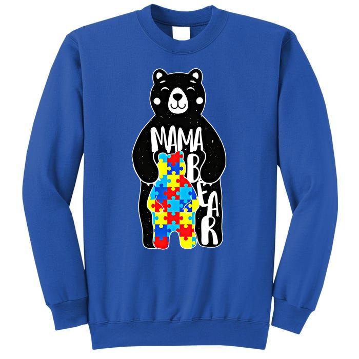 Autism Mama Bear Autism Awareness Gift Sweatshirt