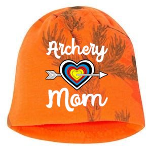 Archery Mom Bowwoman Archer Mother's Day Bowhunter Arrow Hoodie Kati - Camo Knit Beanie