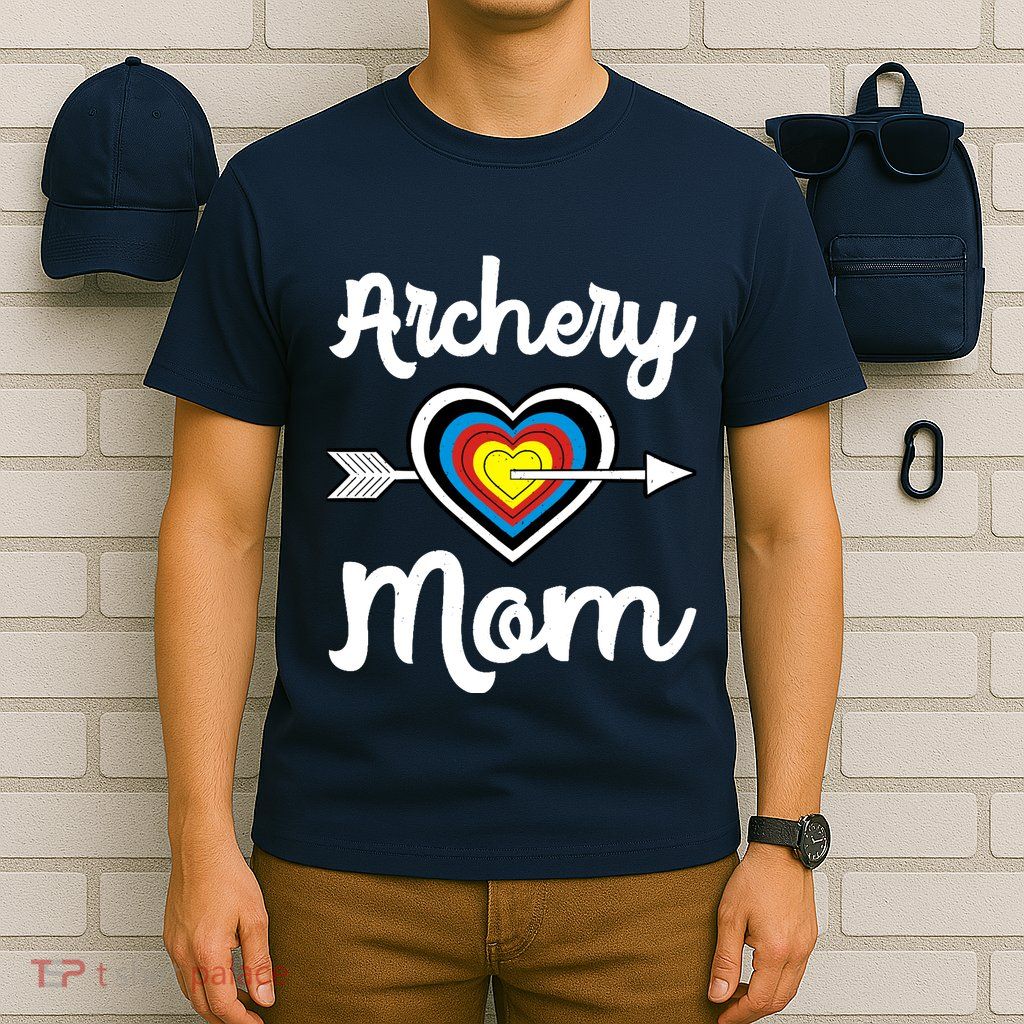 Archery Mom Bowwoman Archer Mother's Day Bowhunter Arrow Hoodie T-Shirt