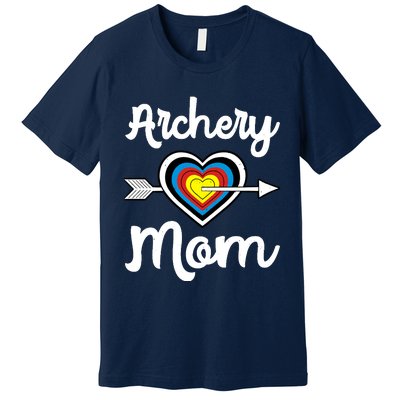 Archery Mom Bowwoman Archer Mother's Day Bowhunter Arrow Hoodie Premium T-Shirt