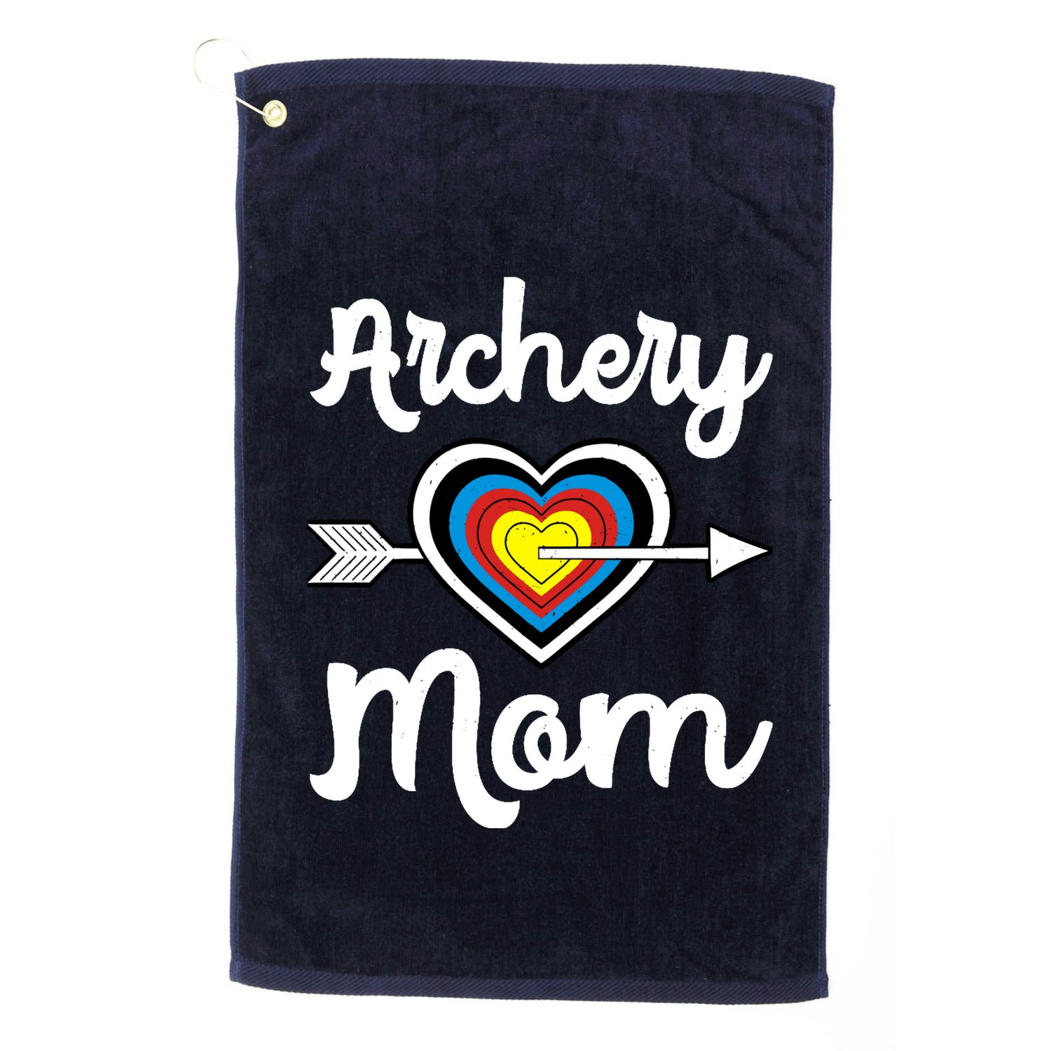 Archery Mom Bowwoman Archer Mother's Day Bowhunter Arrow Hoodie Golf Towel