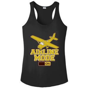 Airline Mode Best C172 Flying Pilot Gift Ladies PosiCharge Competitor Racerback Tank