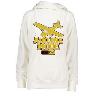 Airline Mode Best C172 Flying Pilot Gift Womens Funnel Neck Pullover Hood