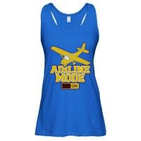 Airline Mode Best C172 Flying Pilot Gift Ladies Essential Flowy Tank