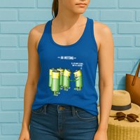 Aa Meeting Battery Alcohol Addict Beer Wine Funny Gift Womens Tank Top