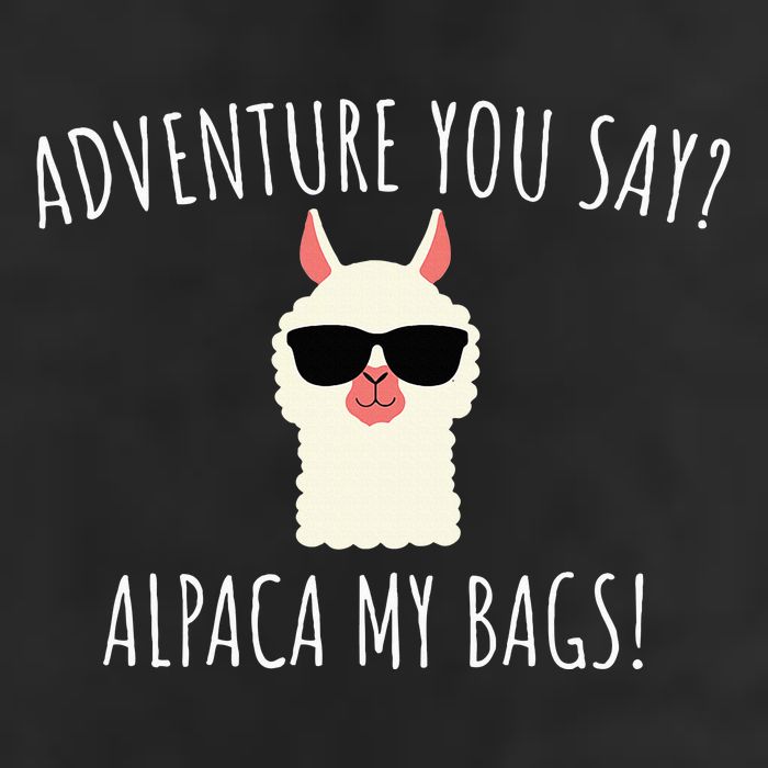 Alpaca My Bags Cute Funny Alpaca & Llama Adult Drive Performance Visor