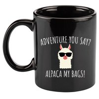Alpaca My Bags Cute Funny Alpaca & Llama 11oz C Handle Ceramic Mug