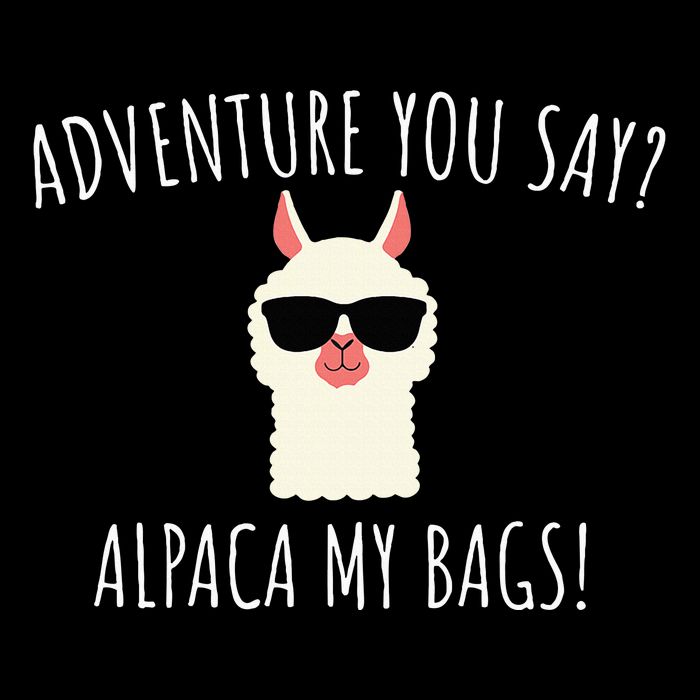 Alpaca My Bags Cute Funny Alpaca & Llama Womens Tank Top