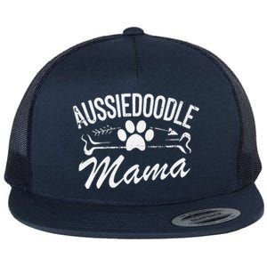 Aussiedoodle Mama Best Dog Owner Mom Ever Mother Day Flat Bill Trucker Hat