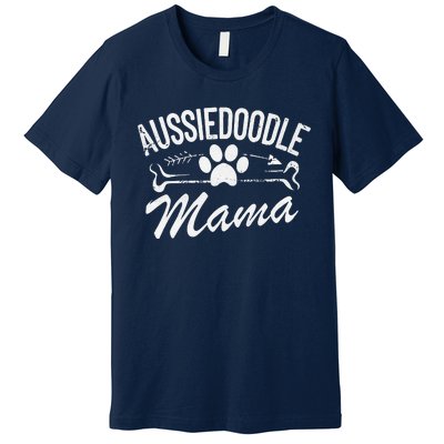 Aussiedoodle Mama Best Dog Owner Mom Ever Mother Day Premium T-Shirt