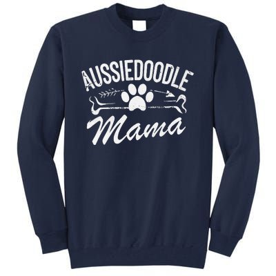 Aussiedoodle Mama Best Dog Owner Mom Ever Mother Day Tall Sweatshirt