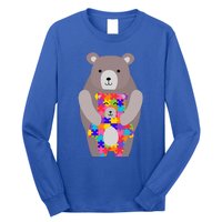 Autism Mama Bear Gift Cool Gift Cute Autistic Hoody Gift Long Sleeve Shirt