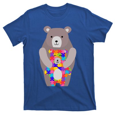 Autism Mama Bear Gift Cool Gift Cute Autistic Hoody Gift T-Shirt