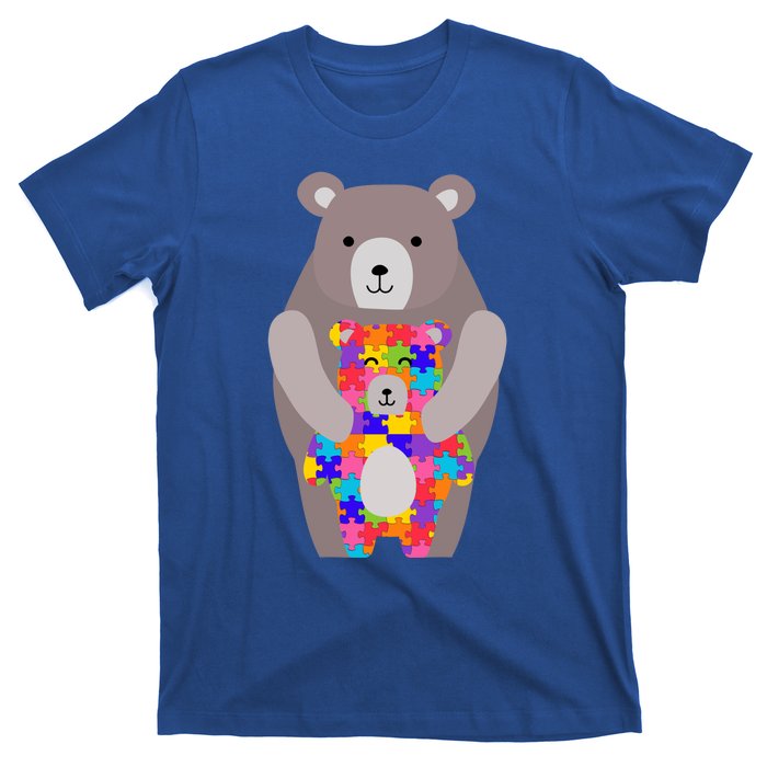 Autism Mama Bear Gift Cool Gift Cute Autistic Hoody Gift T-Shirt