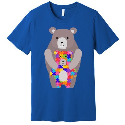 Autism Mama Bear Gift Cool Gift Cute Autistic Hoody Gift Premium T-Shirt