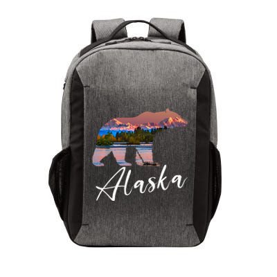 Alaskan Mountains Bear Grizzly Alaska State Souvenirs Vector Backpack