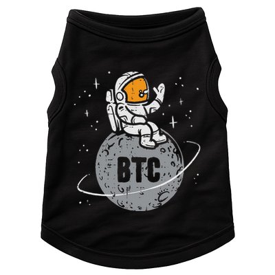 Astronaut Moon Btc Bitcoin Crypto Cryptocurrency Doggie Tank