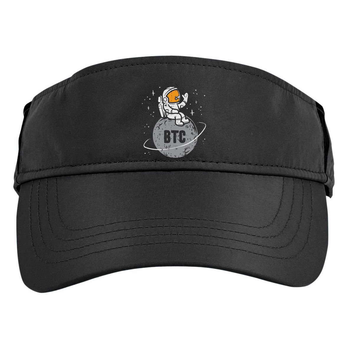 Astronaut Moon Btc Bitcoin Crypto Cryptocurrency Adult Drive Performance Visor