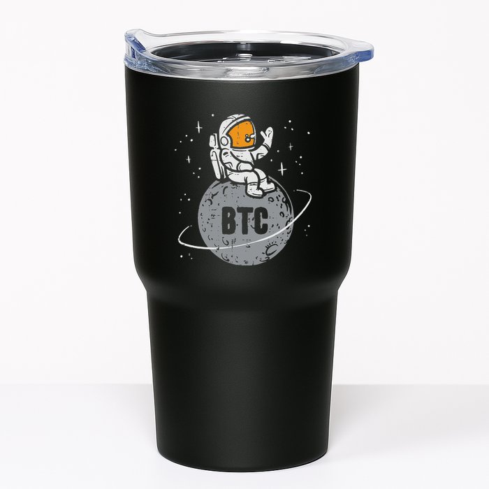 Astronaut Moon Btc Bitcoin Crypto Cryptocurrency Tumbler
