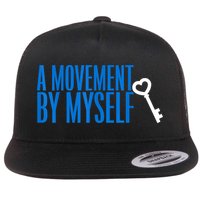 A Movement By Myself Flat Bill Trucker Hat