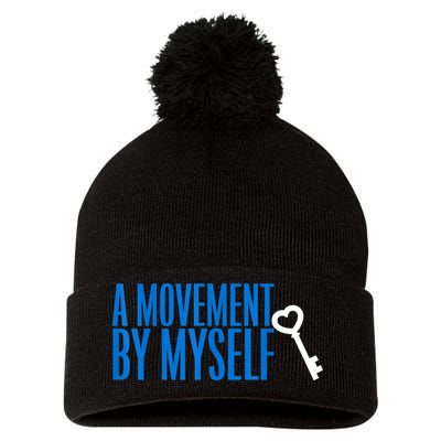 A Movement By Myself Pom Pom 12in Knit Beanie
