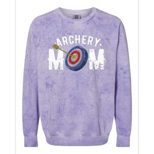 Archery Mom Bow Arrow Shooting Sports Hunter Colorblast Crewneck Sweatshirt